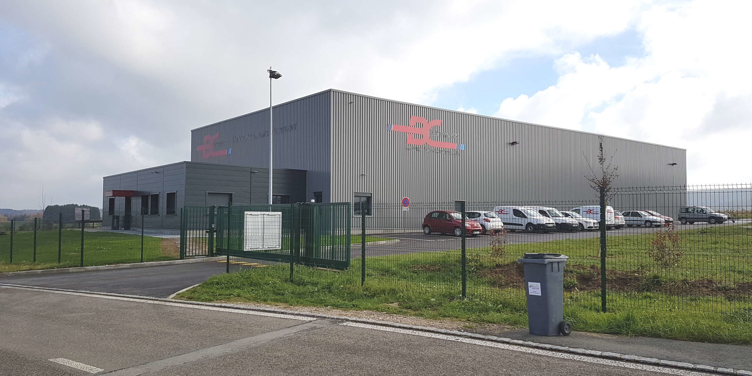 Construction d’un bâtiment industriel Construction d’un bâtiment industriel